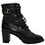 Botines JIMMY CHOO T.EU 37 Cuero Negro