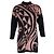 Emilio Pucci Pullover-Minikleid aus Polyamid in Pink und Schwarz