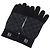 Guantes Louis Vuitton Damier de lana con logo LV Negro