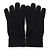 Guantes Louis Vuitton Damier de lana con logo LV Negro - vista 2