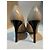 Lk Bennett 10 cm hoher Absatzschuh. Beige aus Napa mit einer schwarzen Lackspitze. - Ansicht 3