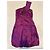 Vestido mini Armani Exchange morado oscuro - vista 2