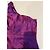 Vestido mini Armani Exchange morado oscuro - vista 4