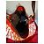 Borsa Carolina Herrera Beige in Tela e Pelle Rossa Rosso - vista 9