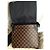 Borsa Louis Vuitton District Ebony in tela Ebano - vista 6