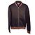 Navy Blaue Blumenmuster Bomberjacke Alexander Mcqueen Weiß Rot Marineblau