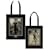 Sac Cabas Yves Saint Laurent Manifesto Noir et Doré Coton  - vue 1