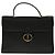 Borsa a mano Christian Dior in pelle nera e oro Auth 95744 Nero D'oro - vista 13