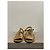Sandali CHANEL T.EU 37.5 Pelle D'oro - vista 4