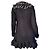 J.Crew Wollcardigan mit Fell Schwarz - Ansicht 4