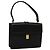 Céline Borsa a Spalla CELINE in Pelle Nera Oro Auth ar12705 Nero D'oro