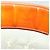 CHANEL Triple Coco Ketten Tote Tasche Lackleder Orange Silber CC Auth bs18659 - Ansicht 10
