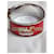 Hermès Loquet watch steel and enamel red Silvery  - view 11