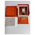 Hermès Loquet watch steel and enamel red Silvery  - view 14