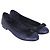 Ballerine Dior in pelle cannage blu navy