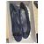 Ballerine Dior in pelle cannage blu navy - vista 4