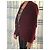 Blazer Caroll rojo oscuro de algodón Burdeos - vista 3