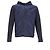 Prada Kapuzenpullover mit Reißverschluss aus Baumwolle und Nylon in Marineblau - Ansicht 6