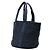 Borsa Chloé Woody in denim blu indaco Blu navy - vista 4