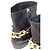 Stivali da biker Brooke di Giuseppe Zanotti Nero Gold hardware - vista 16