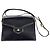 Borsa a tracolla trapezoidale Christian Dior CD Logo Plate Nero