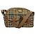 Autre Marque Borsa a spalla Burberrys Nova Check PVC Beige Oro Auth 96329 D'oro
