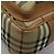 Autre Marque Borsa a spalla Burberrys Nova Check PVC Beige Oro Auth 96329 D'oro - vista 16