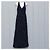 Vera Wang Burnout-Organza-Kleid schwarz - Ansicht 3