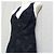 Vera Wang Burnout-Organza-Kleid schwarz - Ansicht 5