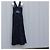 Vera Wang Burnout-Organza-Kleid schwarz - Ansicht 8