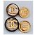 Gemelli da polso unisex vintage Chanel Gold hardware - vista 11