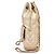 Chanel Metallic Gold Quilted Lammfell Rucksack Golden Gold hardware - Ansicht 4