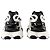 Sneakers Unicorno - Balmain - Pelle - Nero/ Bianco - vista 2