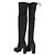 Botas de ante sobre la rodilla Stuart Weitzman - '10s Negro - vista 2