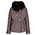 Moncler Daunenjacke mit Fell - '10s Braun