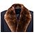 Hermès Double Breasted Overcoat with Fur - '90s Black - view 3