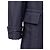 Hermès Double Breasted Overcoat with Fur - '90s Black - view 6