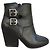Stivaletti in pelle nera The Kooples Nero
