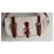 Borsa Loewe Rossa ed Eggshell in pelliccia e nylon Rosso Bianco sporco - vista 3