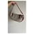 Borsa Loewe Rossa ed Eggshell in pelliccia e nylon Rosso Bianco sporco - vista 4