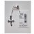 Autre Marque Pendente croce in argento 925 con zircone cubico - vista 4