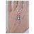 Autre Marque Pendente croce in argento 925 con zircone cubico - vista 7