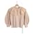 Leichter beiger Pullover aus Mohair-Wollmischung Ba&sh