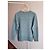 Day Birger & Mikkelsen Türkisfarbener Wollmischpullover von DAY Birger et Mikkelsen Hellblau - Ansicht 3