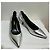 Saint Laurent Charlotte 55 Pump Tacchi Kitten Argento - vista 5