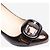 Prada Braune Lackpumps mit Schnalle - Größe EU 37.5 (UK 4.5) - Ansicht 4
