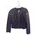 Chaqueta de piel de cordero Chanel Negro