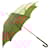 Autre Marque VINTAGE BURBERRY'S UMBRELLA 89 CM IN BEIGE TARTAN CHECK CANVAS Cloth  ref.1769243