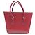 Céline BOLSA DE MÃO CELINE TIE BAG MINI COURO VERMELHO 25CM - vista 3