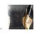 SCARPE CHANEL G31213 RICHELIEU 38 IN PELLE LUCIDA D'ORO E NERA - vista 7